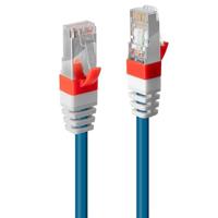 LINDY 45382 RJ45 Netwerkkabel, patchkabel CAT 6 S/STP 30.00 m Blauw 1 stuk(s) - thumbnail