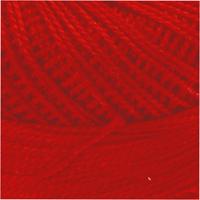 Creativ Company Mercerised katoengaren, rood, 20 gr/ 1 bol - thumbnail