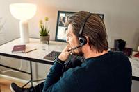 Sennheiser PC 2 Chat On Ear headset Kabel Zwart Noise Cancelling Computer - thumbnail