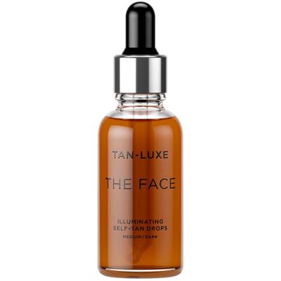 Tan-Luxe The Face Illuminating Self-Tan Drops Serum Medium/dark 10ml