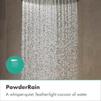 Hansgrohe Raindance S hoofddouche 240 1jet PowderRain, Brushed Black Chrome - thumbnail
