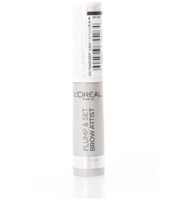 L'Oreal Paris Brow artist plump transparant 000 1 Stuks L'Oreal Paris Brow artist plump transparant 000 1 Stuks