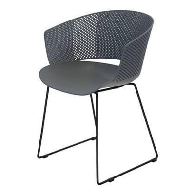 Lesli stoel orly grijs