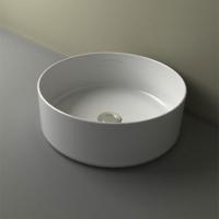 Waskom Wiesbaden Link opzet model Rond Diameter 40cm Wit - thumbnail