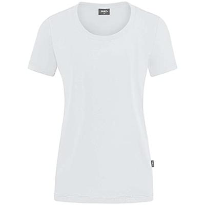 JAKO C6121D T-Shirt Organic Stretch Dames - Wit - 40