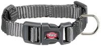 TRIXIE HALSBAND HOND PREMIUM GRAFIET GRIJS 15-25X1 CM - thumbnail
