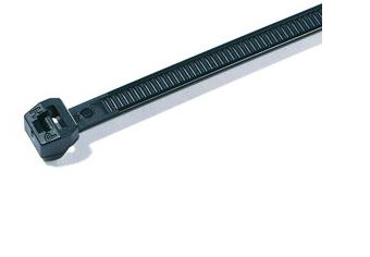 brightermannTyton 118-04800 T30ROS-HS-BK-C1 Kabelbinder 145mm 3.40mm black Hitzestabilisiert 100St.