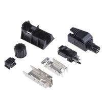 HARTING 09451511100 Sensor/actuator dataconnector Aantal polen (sensoren): 4P4C Stekker, recht 1 stuk(s) - thumbnail