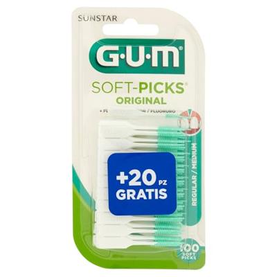Gum Soft Picks Original Medium 100 Stuks