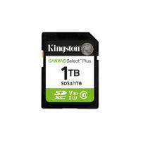 Kingston Technology 1TB SDXC Canvas Select Plus Gen3 150MB/s C10 UHS-I U3 V30 - thumbnail