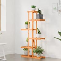 Plantenstandaard 75x25x140,5 cm massief vurenhout - thumbnail