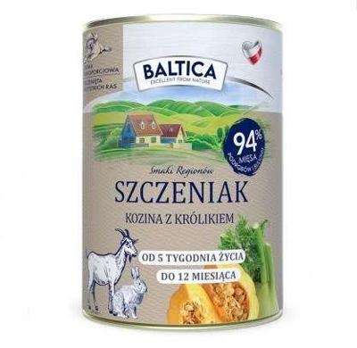 BALTICA Smaki regionów Puppy Goat with rabbit - natvoer voor honden - 400g