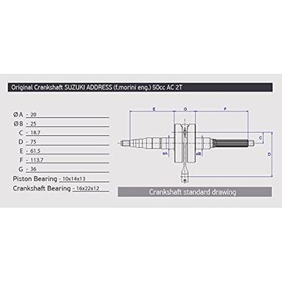 ATHENA Crank shafts morini engines