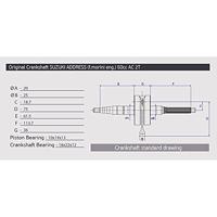 ATHENA Crank shafts morini engines - thumbnail