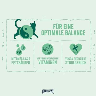 Happy Cat 70416 Happy Cat Minkas Perfect Mix droogvoer voor katten, 10 kg inhoud
