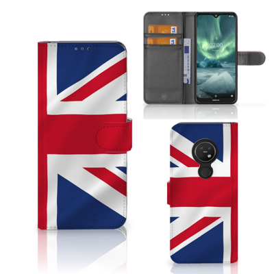 Nokia 7.2 | Nokia 6.2 | Bookstyle Case | Groot-Brittannië Nokia 7.2 | Nokia 6.2 | Bookstyle Case | Groot-Brittannië
