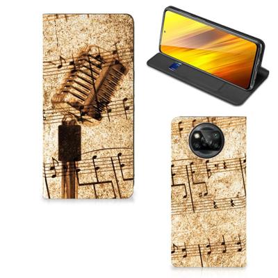 Xiaomi Poco X3 Pro | Poco X3 Stand Case Bladmuziek Xiaomi Poco X3 Pro | Poco X3 Stand Case Bladmuziek