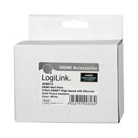 LogiLink AH0015 HDMI Adapter [1x HDMI-bus - 2x HDMI-bus] Wit - thumbnail