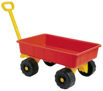 Androni Bolderkar rood met trekstang