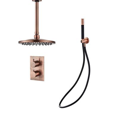 Inbouw Regendouche Set BWS Copper Pro met Plafonduitloop en 30 cm Hoofddouche Inbouw Regendouche Set BWS Copper Pro met Plafonduitloop en 30 cm Hoofddouche