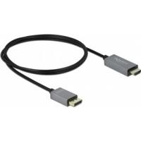 Delock 85928 Actieve DisplayPort 1.4 naar HDMI-kabel 4K 60 Hz (HDR) 1 m - thumbnail