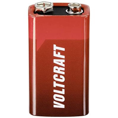 VOLTCRAFT 6LR61 9V batterij (blok) Alkaline 550 mAh 9 V 10 stuk(s)