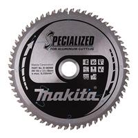 Makita Afkortzaagblad voor Aluminium | Specialized | Ø 165mm Asgat 20mm 60T - B-56568 - thumbnail