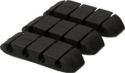 Cablehome Kabelhouder Zelfklevend 135358 Zwart 3 stuk(s)