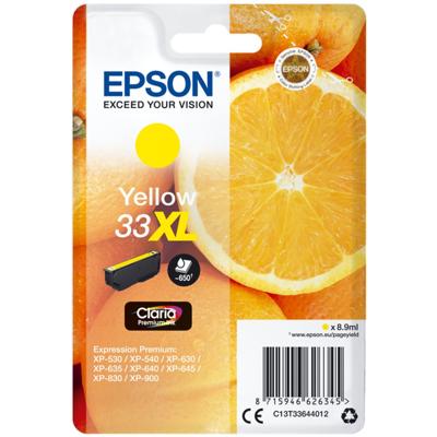 Epson Inktcartridge 33XL Origineel Geel C13T33644012