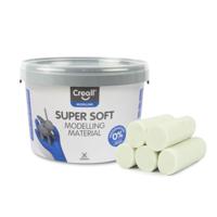 Klei Creall supersoft wit 1750gram - thumbnail