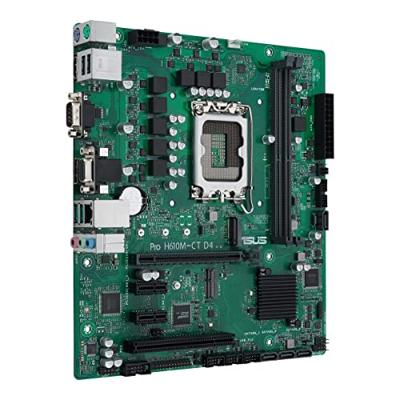 Asus PRO H610M-C D4-CSM Moederbord Socket Intel LGA 1700 Vormfactor Micro-ATX Moederbord chipset Intel® H610 Asus PRO H610M-C D4-CSM Moederbord Socket Intel LGA 1700 Vormfactor Micro-ATX Moederbord chipset Intel® H610