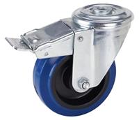 dörner + helmer Zwenkwiel Wieldiameter: 100 mm Draagvermogen (max.): 150 kg 4 stuk(s) - thumbnail