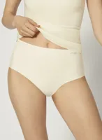 Dames Zero Feel Maxi slip - Naadloze dames taille slip - Hoge onderbroek met katoenen kruisje - thumbnail