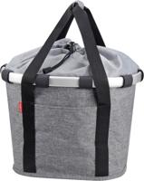 Klickfix Rixen & kaul shoppertas "bikebasket" shop.bag r&k bikebasket twist sliver - thumbnail