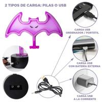 Halloween Decoraties Juinsa 13 x 28 cm Vleermuis - thumbnail