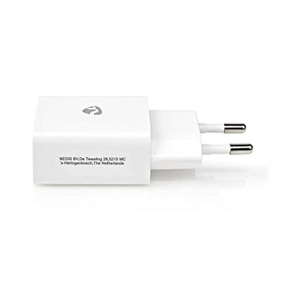 Thuislader | 2,4 A | Losse Kabel | USB-C | Wit - thumbnail