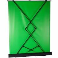 BRESSER draagbaar Roll-up Greenscreen 147 x 190 cm - thumbnail