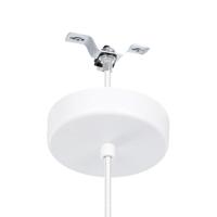 EGLO Dolwen Hanglamp - E27 - Ø 33,5 cm - Wit - Textiel - thumbnail