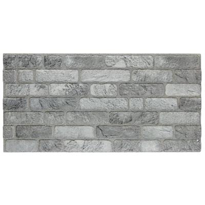 3D Wandpaneel EPS Grijs Baksteen L1903 100x50x2cm