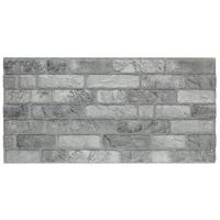 3D Wandpaneel EPS Grijs Baksteen L1903 100x50x2cm - thumbnail
