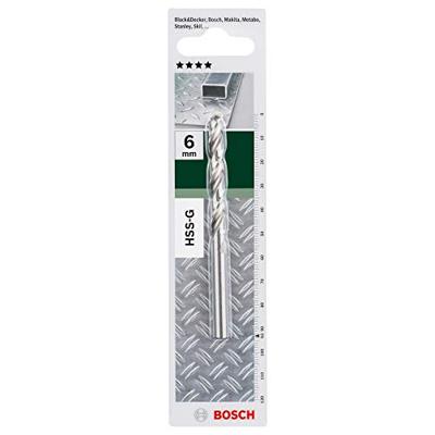 Bosch Accessoires Metaalboor HSS-G | 6X57X93mm | DIN 338 - 2609255047 Bosch Accessoires Metaalboor HSS-G | 6X57X93mm | DIN 338 - 2609255047