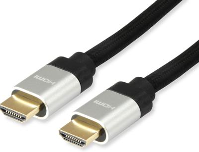 Equip 119380 hdmi 2.1 ultra high speed cable, hdmi type-a -> hdmi type-a, 48 gbit/s, arc, 1m, black
