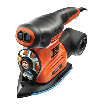 BLACK & DECKER KA280K - 4-in-1 Multischuurmachine - 220 W - 230 V - Rood en zwart