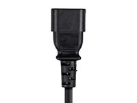Monoprice 6ft 14AWG Power Extension Cord w/3 Dirigent PC/Mon, 15A (IEC-320-C14 naar IEC-320-C13) - thumbnail