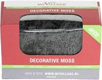 My Village Rendiermos donkergrijs 50g - thumbnail