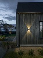 Konstsmide Chieri 2x2 7891-800 Buitenlamp (wand), Wandlamp Energielabel: F (A - G) 4 W Messing (geborsteld) - thumbnail