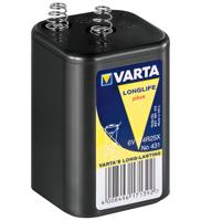 Varta PROFESSIONAL 431 Z/K 4R25X Speciale batterij 4R25 Veercontact Zink-kool 6 V 8500 mAh 1 stuk(s) - thumbnail