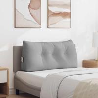 Rugkussen Wolkengrijs 100 x 24 x 50 cm Stof - thumbnail