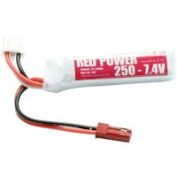 Red Power LiPo accupack 7.4 V 250 mAh Softcase JST - thumbnail
