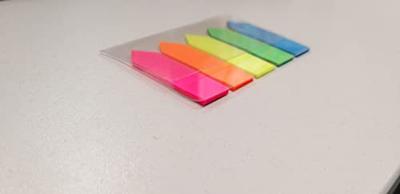OFFICE products index pijltjes, 12 x 45 mm, ophangzakje van 5 x 25 tabs, geassorteerde kleuren